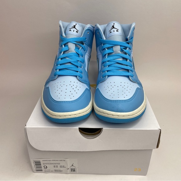 Nike Air Jordan 1 Retro Mid SE “Ice Blue/Powder Blue” 2023 - Picture 2 of 5